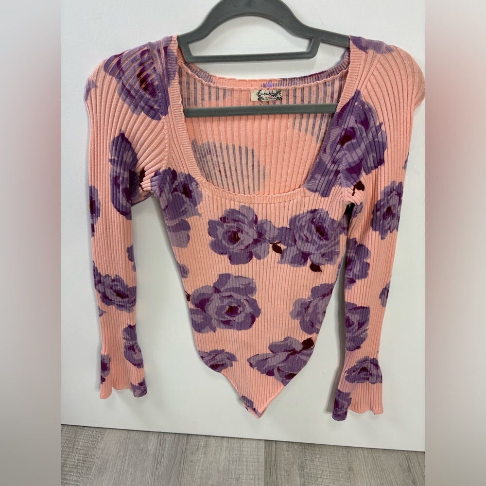 Free People Lover To Lover Bodysuit Size Medium